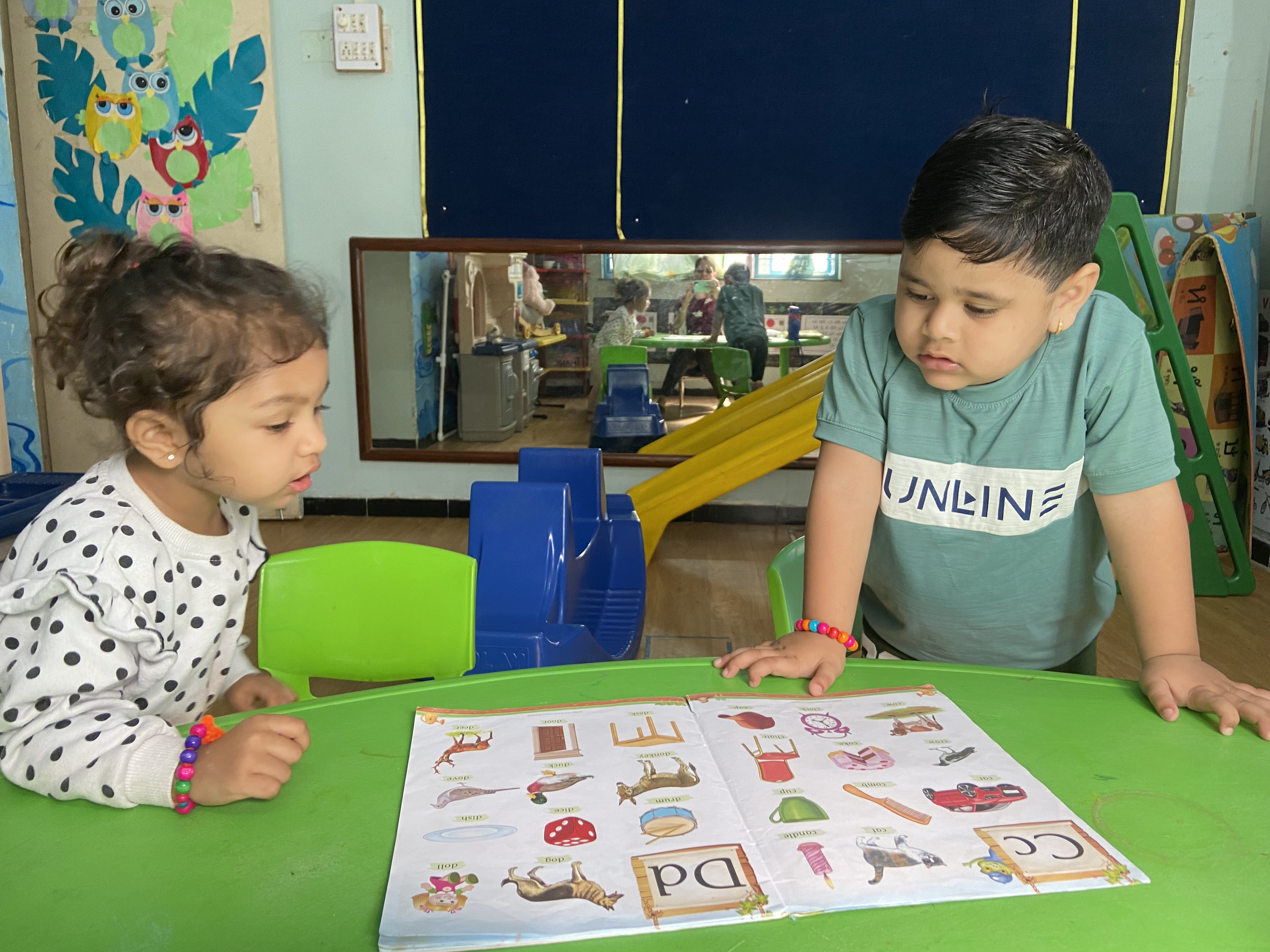 Fun activities at preschool