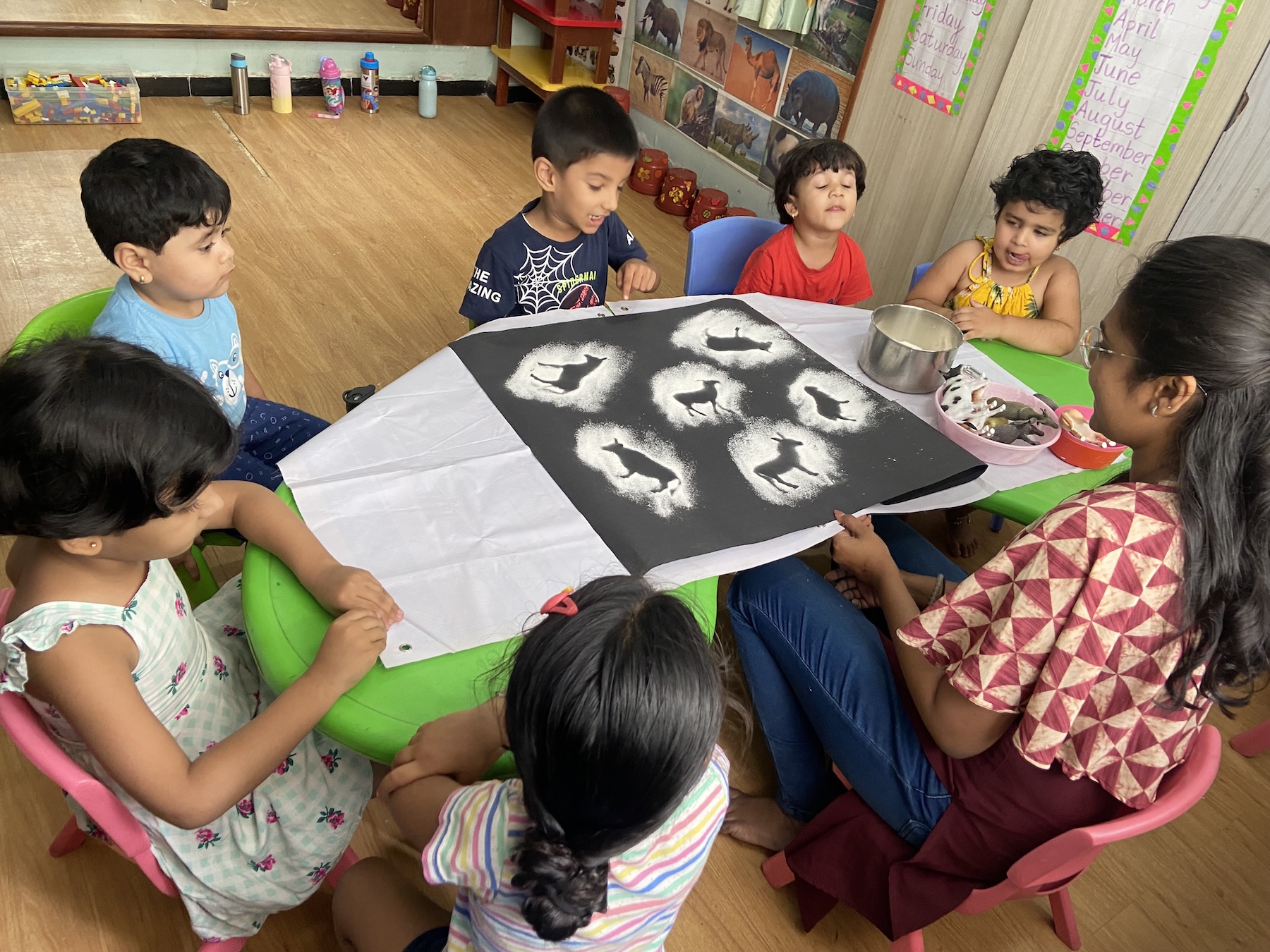 Happy children at play